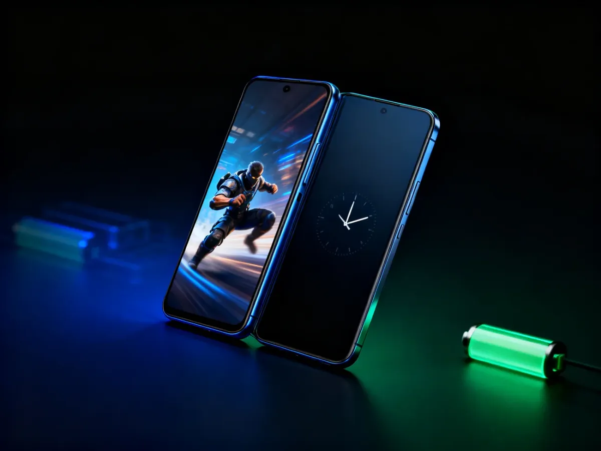 Smartfon z adaptacyjnym odświeżaniem oszczędzającym baterię